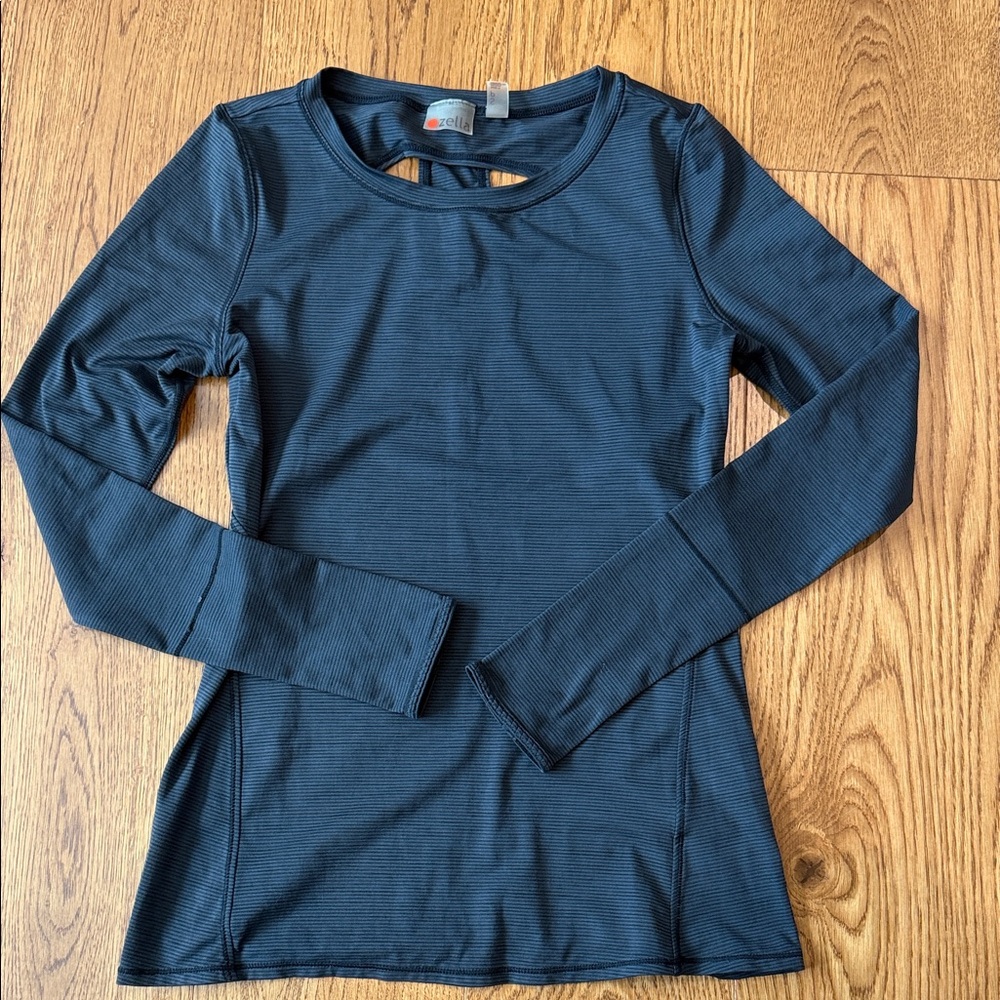 Zella Black Long Sleeve Top